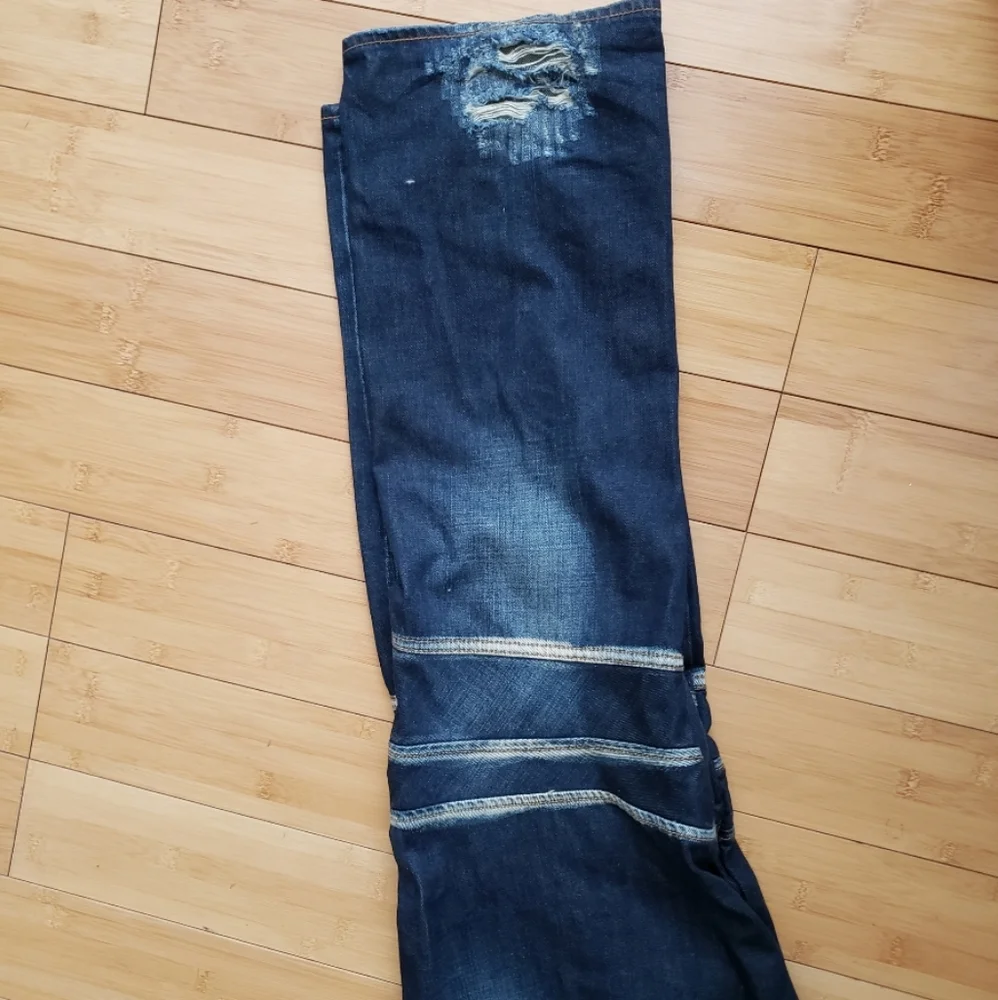Akoo Mens Moto Jeans Size 38